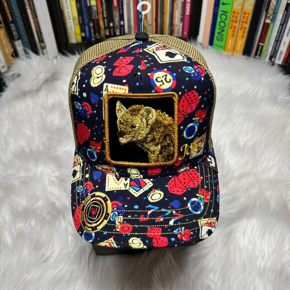 GOORIN BROS HYENA JOKER SNAPBACK HAT POKER FACE CASINO - Picture 2 of 6